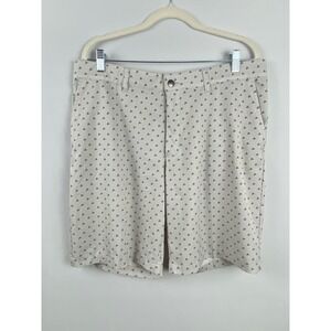 Adidas Golf Shorts Men's Size 36 Logo Print Performance Preppy Sportycore